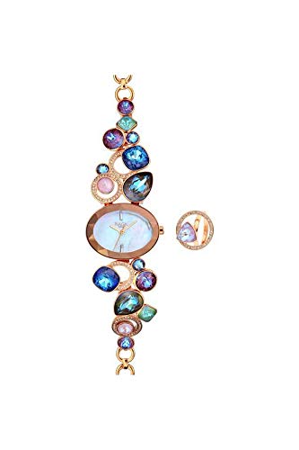 Titan Raga Moments of Joy Mother of Pearl Dial Women Watch with Metal Strap-NS95126WM01F/NT95126WM01F - Image 2