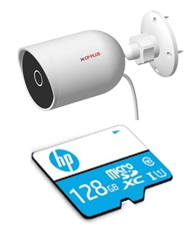 CP PLUS 4 MP Wi-Fi PT Home Security Smart Camera| with 128 GB Memory | 360˚ with Pan & Tilt | Two Way Talk | Cloud Monitoring | Motion Detect | Night Vision |SD Card| Alexa & OK Google - CP-V41A
