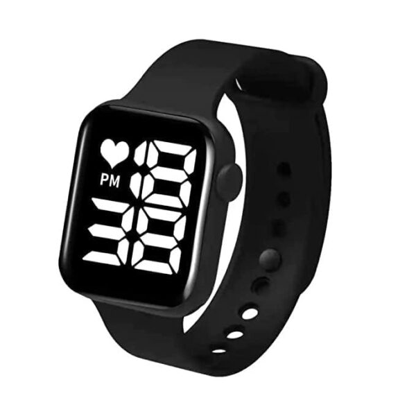 SELLORIA Color Digital Watch - for Boys & Girls Digital Watch - for Boys & Girls Watch Mens for Kids Women Men Couple Electronic Digital Sports Watch - Image 4