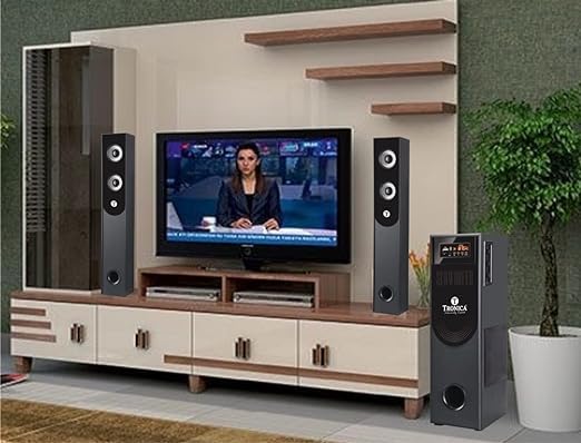 TRONICA TR-1501 Deep Bass Home Theater with Subwoofer 2.1 Channel with 55W Premium Signature Sound, Multiple Connectivity Modes, Master Remote and Sleek Finish, Home Theatre System (Black) - Image 2