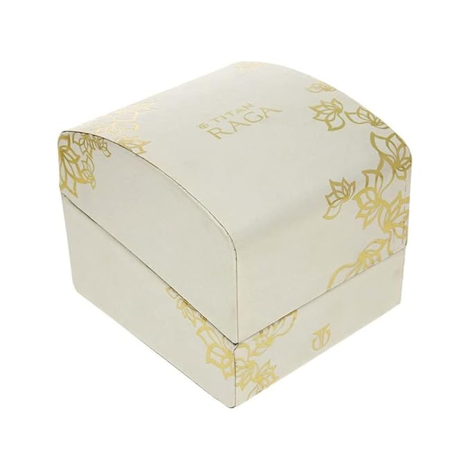 Titan Raga Garden of Eden Champagne Dial Analog Stainless Steel Strap watch for Women-NS2532YM01/NT2532YM01 - Image 4