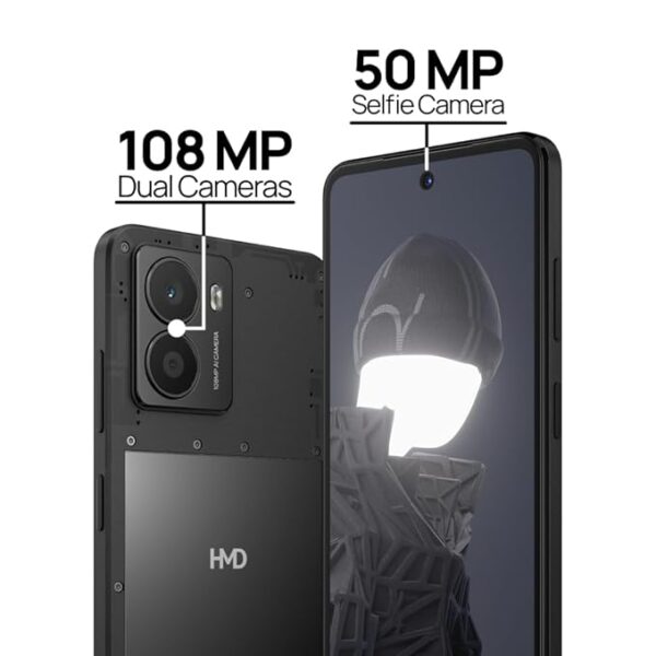(Refurbished) HMD Fusion 5G with Smart Outfits | 108 MP Dual Rear Camera | 50 MP Front Camera | Snapdragon 4 Gen 2 Processor | Gen2 Repair-it-Yourself at Home | 33W Type C Fast Charger in-Box - Image 6