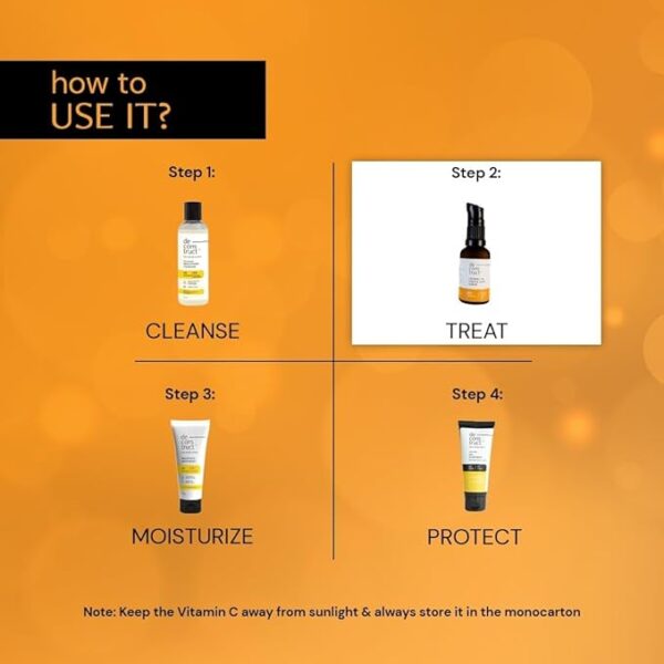 LAKMÉ Vit C Brillance Serum 10% Complex 15aDeconstruct 10% Non-Irritating Vitamin C Face Serum For Glowing Skin|10% Vitamin C + 0.5% Ferulic Acid|Water Based Serum|Highly Stable Vitamin C Face Serum For Women And Men|Beginner Friendly|30 MlMl (Copy) - Image 5