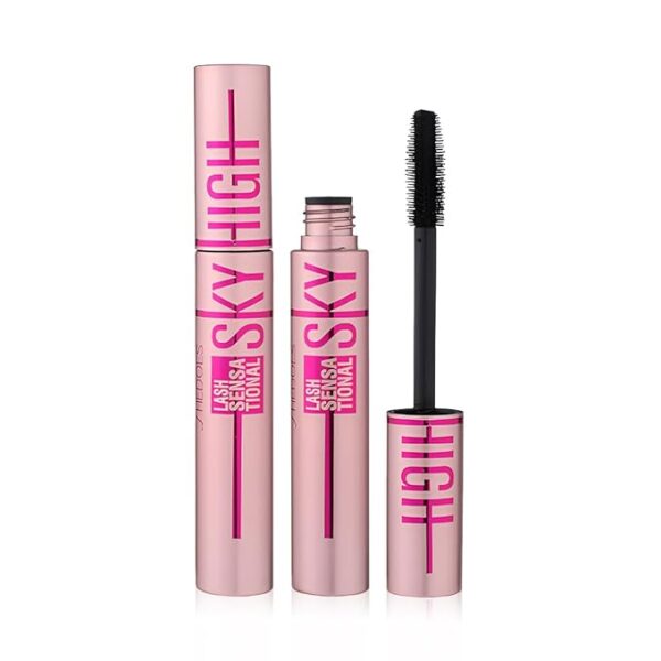 Sky High Lash Mascara - Ultra-Lengthening and Volumizing, Smudge-Proof, Clump-Free, Long-Lasting Wear, Enriched with Nourishing Ingredients, Cruelty-Free