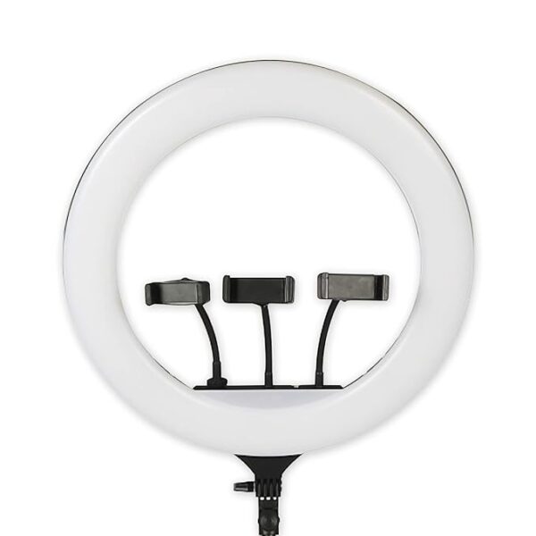 Tygot Professional 46 CM (18 inch) Big LED Ring Light with 2 Color Modes Dimmable Lighting | For YouTube | Photo-shoot | Video shoot | Live Stream | Makeup & Vlogging | Compatible with iPhone/ Android Phones & Cameras