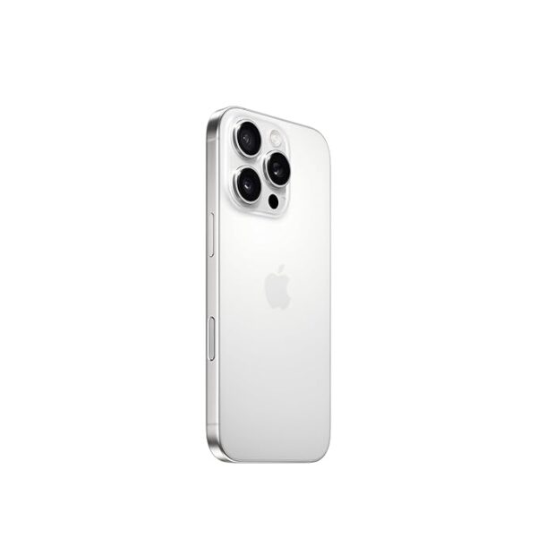 iPhone 16 Pro 512 GB: 5G Mobile Phone with Camera Control, 4K 120 fps Dolby Vision and a Huge Leap in Battery Life. Works with AirPods; White Titanium - Image 2