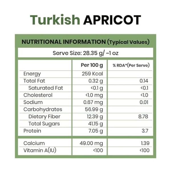 Grocery Farm's Turkish Apricots 200gm | Juicy and Delicious Apricots| Naturally Sourced | Rich in Vitamins | Premium Khumani | No Added Preservatives - Image 6