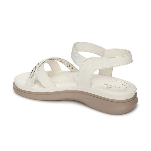 Marc Loire Women's Comfortable Slip on Casual Open Toe Flats Sandals - Image 3
