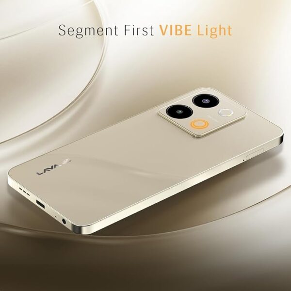 Lava Blaze 3 5G (Glass Gold, 6GB+128GB) | Segment's Fastest 5G Smartphone | Dimensity 6300 Processor | 90Hz Display | 50MP+2MP AI Camera with Vibe Light | 5000 mAh | Special Discount on All Banks - Image 6