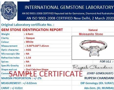GtcGems Moissanite Ring 1 Carat Angoothi हीरे की अंगूठी असली White Gold Diamond Ring For Women & Men Brilliant & Elegant मोइसानाइट डायमंड राउंड स्टोन Beautiful Rings For Girls Stylish - Image 6