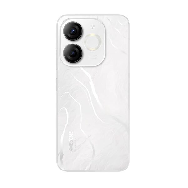 itel A80 | 120Hz Refresh Rate|Punch Hole Display|50MP Super HDR Cam| IP54 Dust & Splash Resistant | 3 Year Fluency | Ring Light Notification | 4GB RAM, 128GB ROM | Glacier White - Image 2