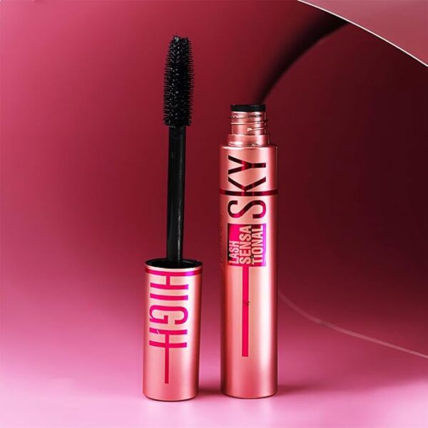Sky High Lash Mascara - Ultra-Lengthening and Volumizing, Smudge-Proof, Clump-Free, Long-Lasting Wear, Enriched with Nourishing Ingredients, Cruelty-Free - Image 2
