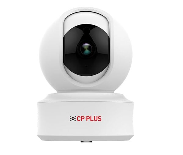 CP PLUS 8 MP Resolution Smart Wi-fi Ai CCTV Camera | 2 Way Talk | Human Body Detection & Motion Tracking Alert | Supports Vehicle & Crossline Detection Powered by Ai | Advanced Night Vision | CP-E81AR