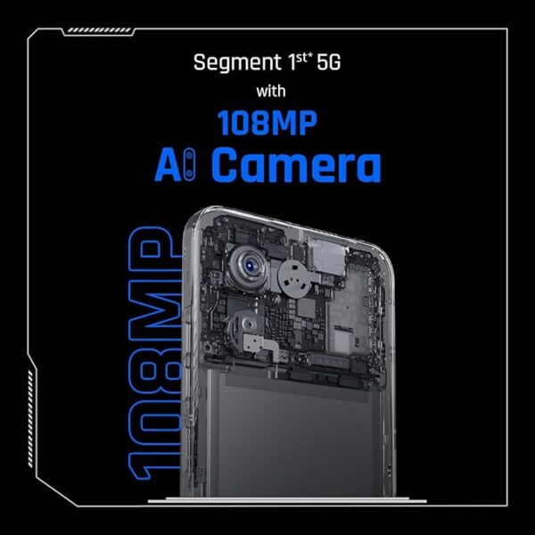 TECNO Camon 19 Neo (Eco Black, 6GB RAM, 128GB Storage)|48MP Super Night Rear Camera|32MP Selfie Camera|Upto 11GB Expandable RAM|6.8" FHD+LTPS Display|Helio G85 Processor - Image 7