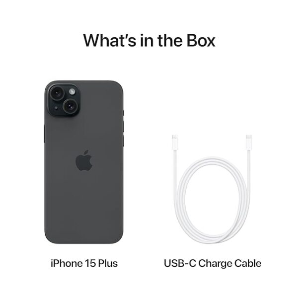 Apple iPhone 15 Plus (128 GB) - Black - Image 3