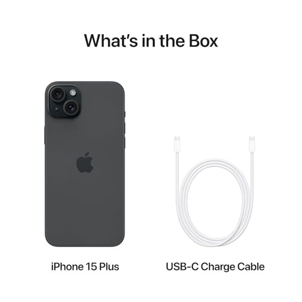 Apple iPhone 15 Plus (128 GB) - Black - Image 3