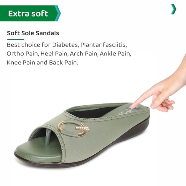 ORTHO JOY Fancy doctor slippers | Soft slipper for women | Comfortable footwear for women stylish - Image 5