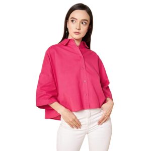 HIGH STAR Women's Regular Fit Shirts