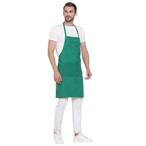 uniformer Apron for Men and Women | Durable & Stylish for Kitchen, Restaurant, Cafes | Ideal for Chefs, Bakers & Home Cooks | Easy to Clean | Unisex Design - Image 6