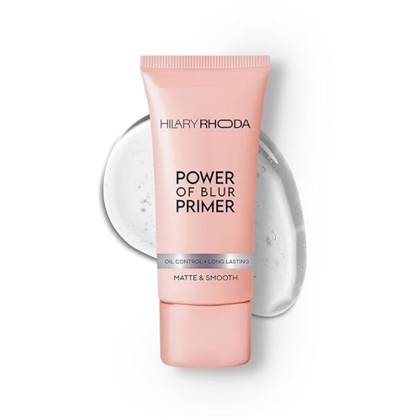 Hilary Rhoda Power of Blur Primer | Lightweight & Silicone-Based | Matte Finish & Oil-Control | Infused with Vitamin A & E | Water-Proof & Smoothening Primer - 30ml