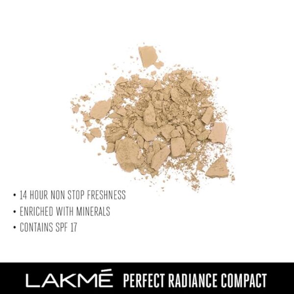 LAKMÉ Ultimate Glam Matte Compact, Skin Lightening For Oily Skin Compact Powder With Vitamin B3,, 8 Gram, Ivory - Image 5
