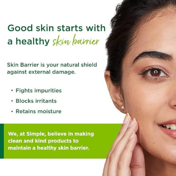 Simple Kind To Skin Refreshing Face Wash 150 ml | 100% soap-free gentle cleanser for sensitive, dry & oily skin, for women & men - Image 4