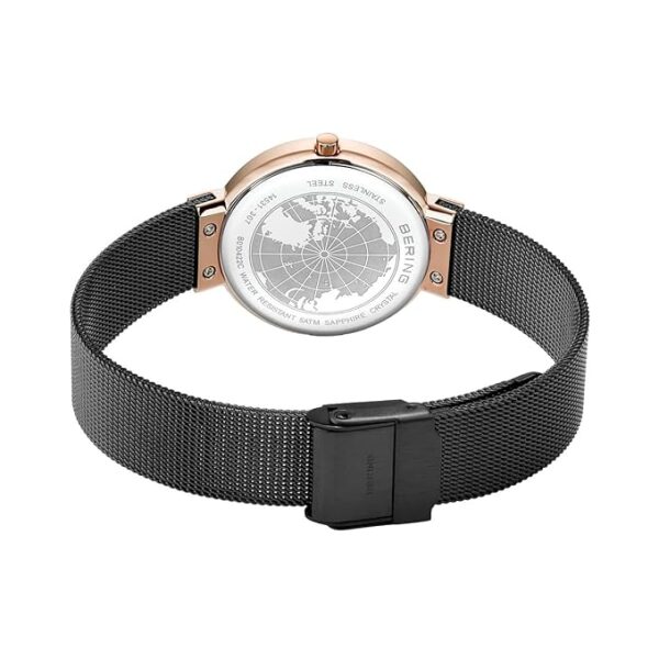 BERING Classic Analog Black Dial Women's Watch-14531-166 - Image 5