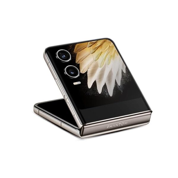 TECNO Phantom V Flip 2 (Moondust Grey, 8GB+256GB) | Strongest Flip Ever | 4720mAh with 70W Charger | Advance AI Features | 50MP OIS+50MP Camera | 6.9" 120Hz AMOLED Main & 3.64" AMOLED Cover Screen - Image 2