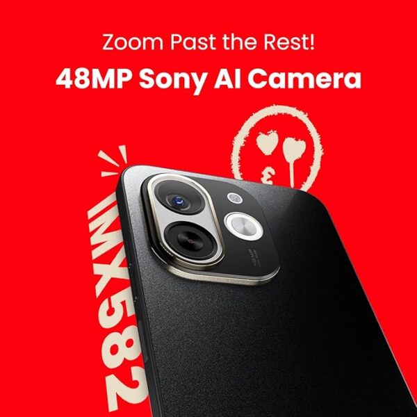 Tecno POP 9 5G Midnight Shadow, 4GB+64GB| Segment's 1st 48MP Sony AI Camera| Segment's 1st 5G with NFC | D6300 5G Processor |4+ Year Lag Free Fluency |5000 mAh Battery |Dual Speaker |Without Charger - Image 6