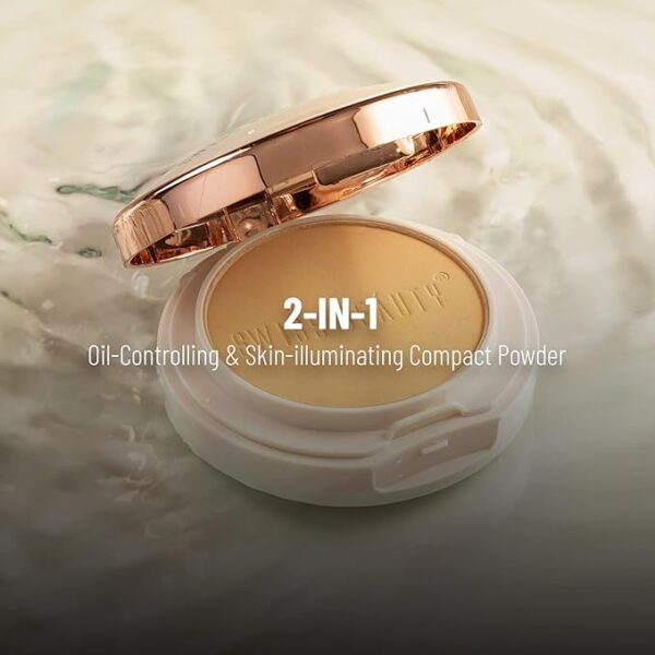 Swiss Beauty Oil Control Compact Powder | Lightweight Compact Powder For Matte Flawless Finish | Face Makeup, Shade 01 Pearl-Ivory, 20 Gm | - Image 3