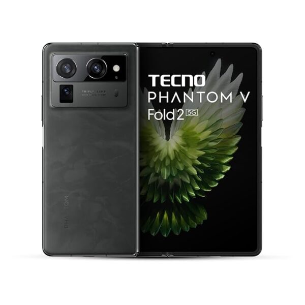 Tecno Phantom V Fold 2 (Karst Green, 12GB+512GB) | Strongest Fold Ever | Largest Battery in Fold Segment-5750mAh | Segment Largest Display | Rear-Triple 50MP Camera with OIS, Wi-Fi | 70W Fast Charger - Image 2