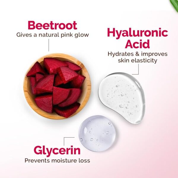 Mamaearth Beetroot Hydraful Light Moisturizing Cream With Beetroot & Hyaluronic Acid|For Hydrated Pink Glow|For Face, Hand & Body|24H Moisturization|Quick Absorbing|Non-Greasy|Soft Moisturizer|200 G - Image 5