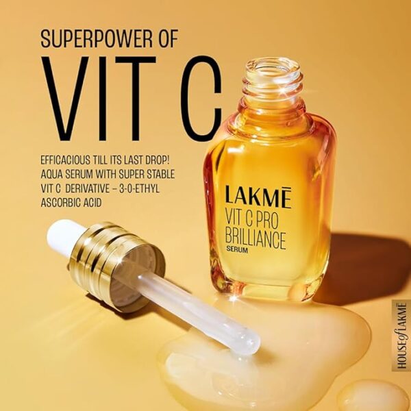 LAKMÉ Vit C Brillance Serum 10% Complex 15Ml - Image 5