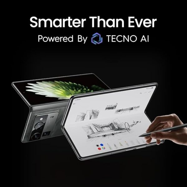 Tecno Phantom V Fold 2 (Karst Green, 12GB+512GB) | Strongest Fold Ever | Largest Battery in Fold Segment-5750mAh | Segment Largest Display | Rear-Triple 50MP Camera with OIS, Wi-Fi | 70W Fast Charger - Image 6