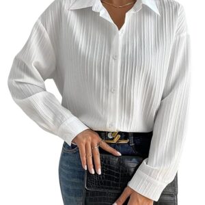 GRECIILOOKS Shirt for Women | Women Shirt | Long Shirt for Women | Shirt Tops for Women | Oversized Shirt for Women