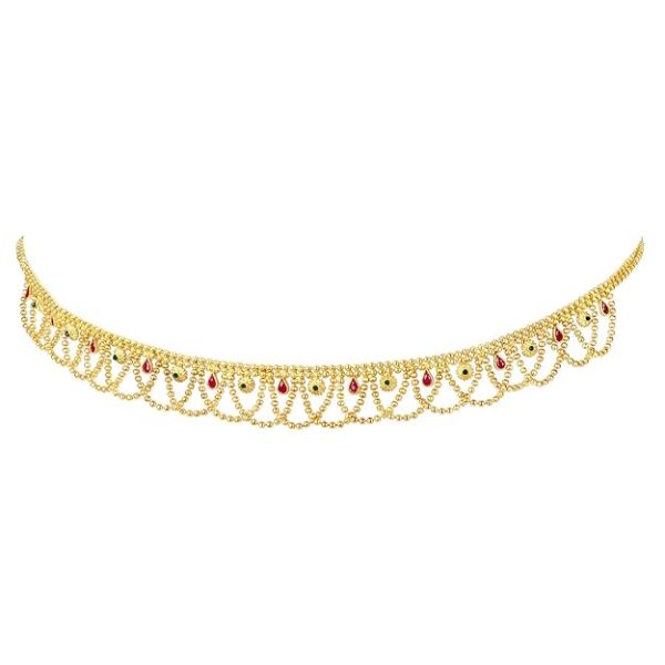 Peora Gold Plated Bridal Jewelry Set Gift for Women Indian Traditional Ethnic Wedding