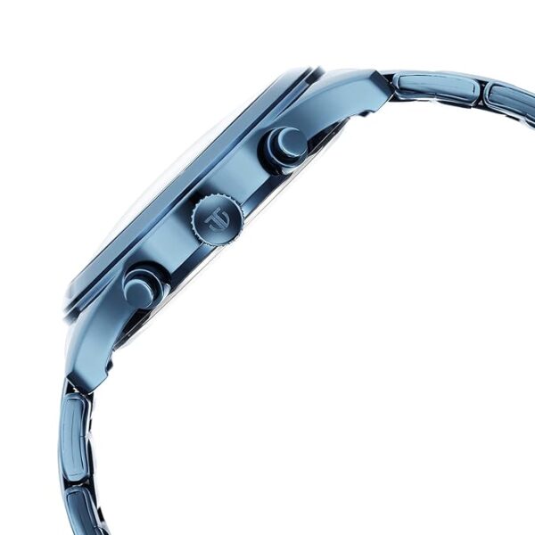 Titan Neo Splash Blue Dial Quartz Multifunction Stainless Steel Strap Watch for Men-NS1805QM01/NT1805QM01 - Image 2