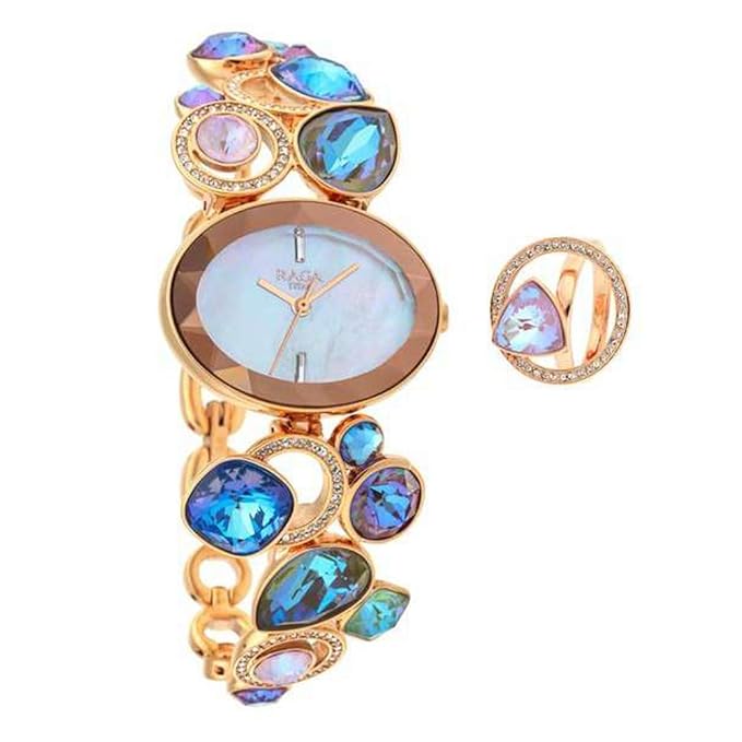 Titan Raga Moments of Joy Mother of Pearl Dial Women Watch with Metal Strap-NS95126WM01F/NT95126WM01F