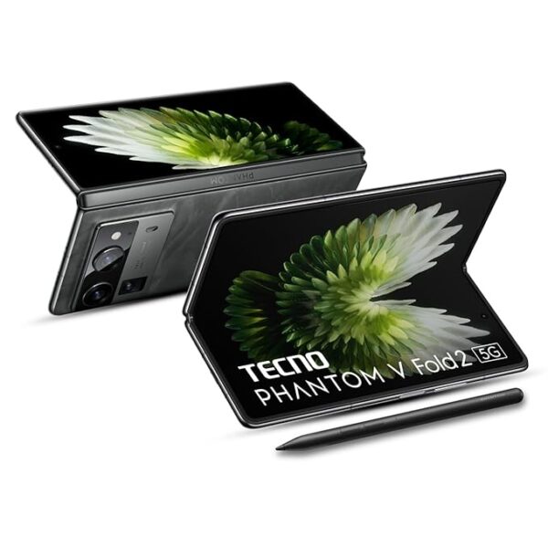 Tecno Phantom V Fold 2 (Karst Green, 12GB+512GB) | Strongest Fold Ever | Largest Battery in Fold Segment-5750mAh | Segment Largest Display | Rear-Triple 50MP Camera with OIS, Wi-Fi | 70W Fast Charger