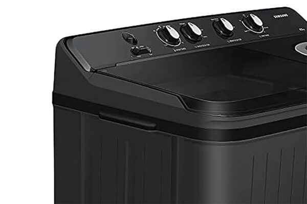 Samsung 9.5 Kg, 5 Star, Semi-Automatic Washing Machine (WT95A4260GD/TL, Air Turbo Drying, Dark Gray, Awarded as Washing Machine Brand of the year) - Image 6