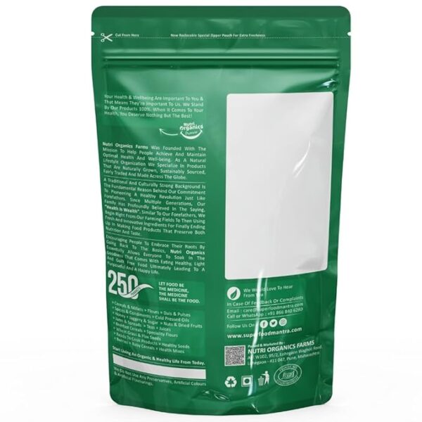 NutriOrganics Dry Fruits Premium Seedless Kishmish |Green Raisins Kismis |1kg pack - Image 6