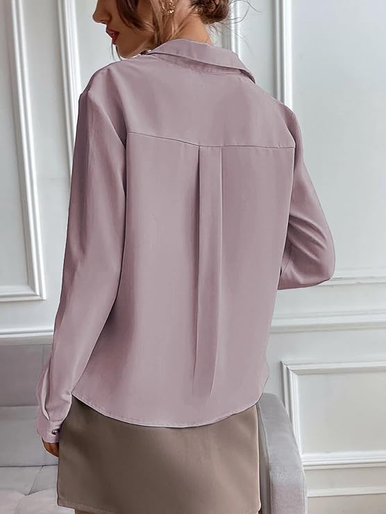 GRECIILOOKS Shirt for Women Stylish | Long Shirt for Women | Oversized Shirt for Women | Women Shirt | Tops for Woman - Image 2