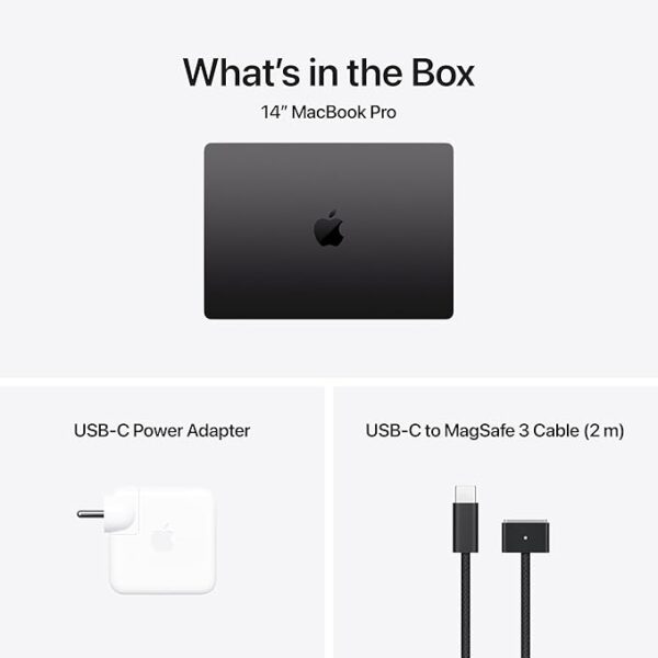 Apple 2024 MacBook Pro Laptop with M4 Max chip with 14‑core CPU and 32‑core GPU: Built for Apple Intelligence, (14.2″) Liquid Retina XDR Display, 36GB Unified Memory, 1TB SSD Storage; Space Black - Image 6