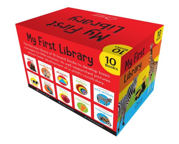 My First Library: Boxset of 10 Board Books for Kids Board book – Box set, 1 January 2018 - Image 4
