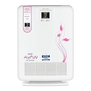 KENT 15008 Alps+ UV Air Purifier | Highly Efficient HEPA Technology | Smart Air Purifier | Cleaner Air Every Time | UV LED That Kills Bacteria & Viruses