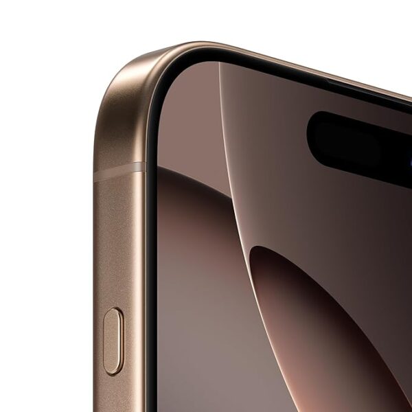 iPhone 16 Pro 256 GB: 5G Mobile Phone with Camera Control, 4K 120 fps Dolby Vision and a Huge Leap in Battery Life. Works with AirPods; Desert Titanium - Image 3