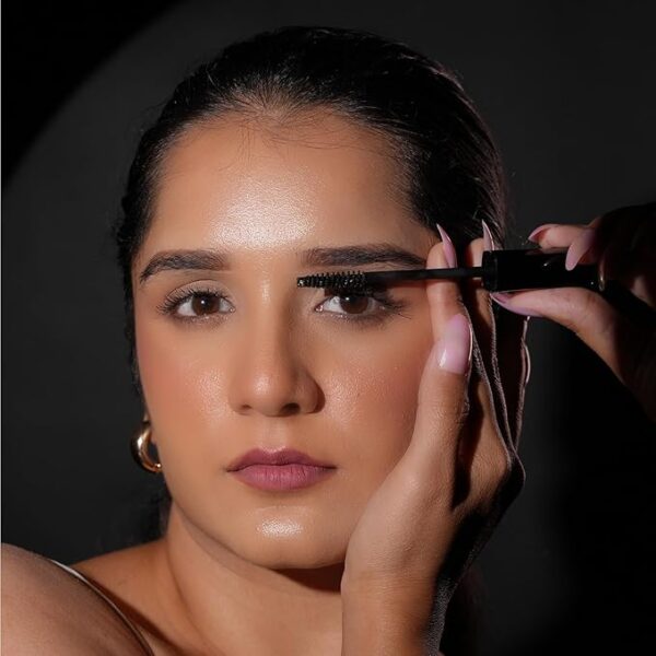 BELLAVITA Intense Drama Waterproof Mascara 8ml | Lengthening & Volumizing Mascara | Curl Lock Formula | Smudge-Proof | Waterproof | Jet Black - Image 2