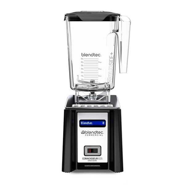 Blendtec Professional Blender, As per India Power 230 V - 50 Hz, 2.2 L Blending Jar, 1560 Watt Powerful Heavy Duty Commercial Motor (Connoisseur 825 Spacesaver Commercial)