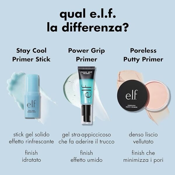 e.l.f. Stay Cool Primer Stick, Hydrating Gel Primer Preps Skin For Makeup, Imparts A Cooling Feel, Infused With Aloe Water, Vegan & Cruelty-Free - Image 5