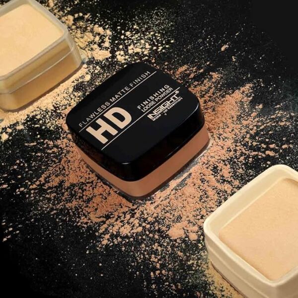 Insight Pressed Powder Translucent Face Powder | HD Finishing Loose Powder| Matte finish | Setting Loose Powder for Long-lasting Makeup | Toxic-Free & Vegan | 11-Light - Image 2